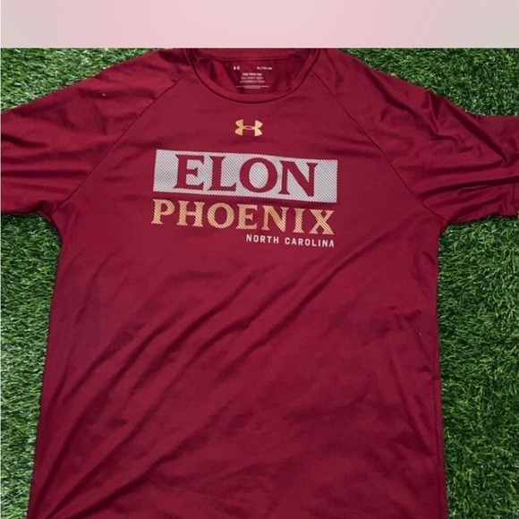 Under Armour Other - Under Armour Red Short Sleeve Tee Elon Phoenix